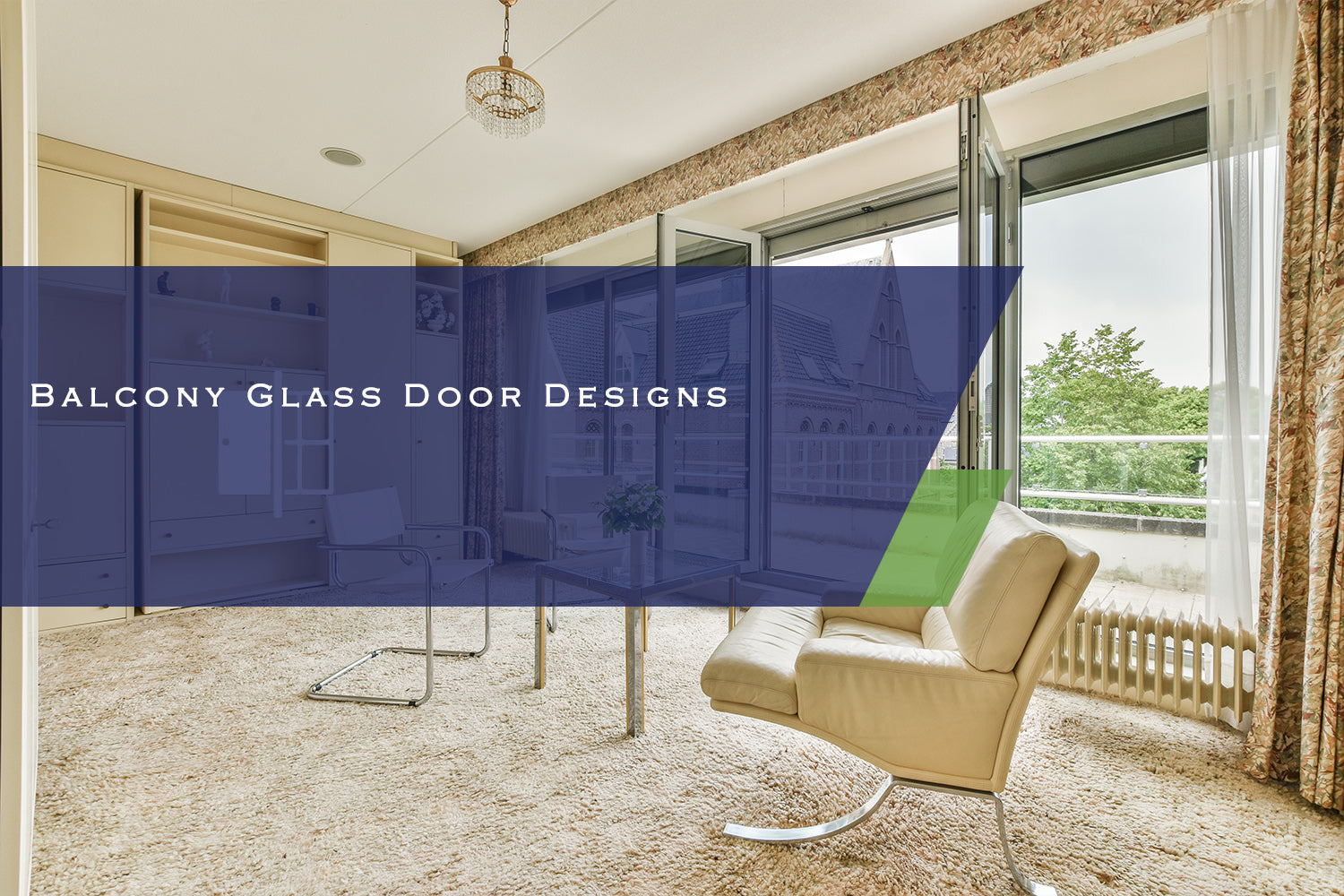 Balcony Glass Door Designs