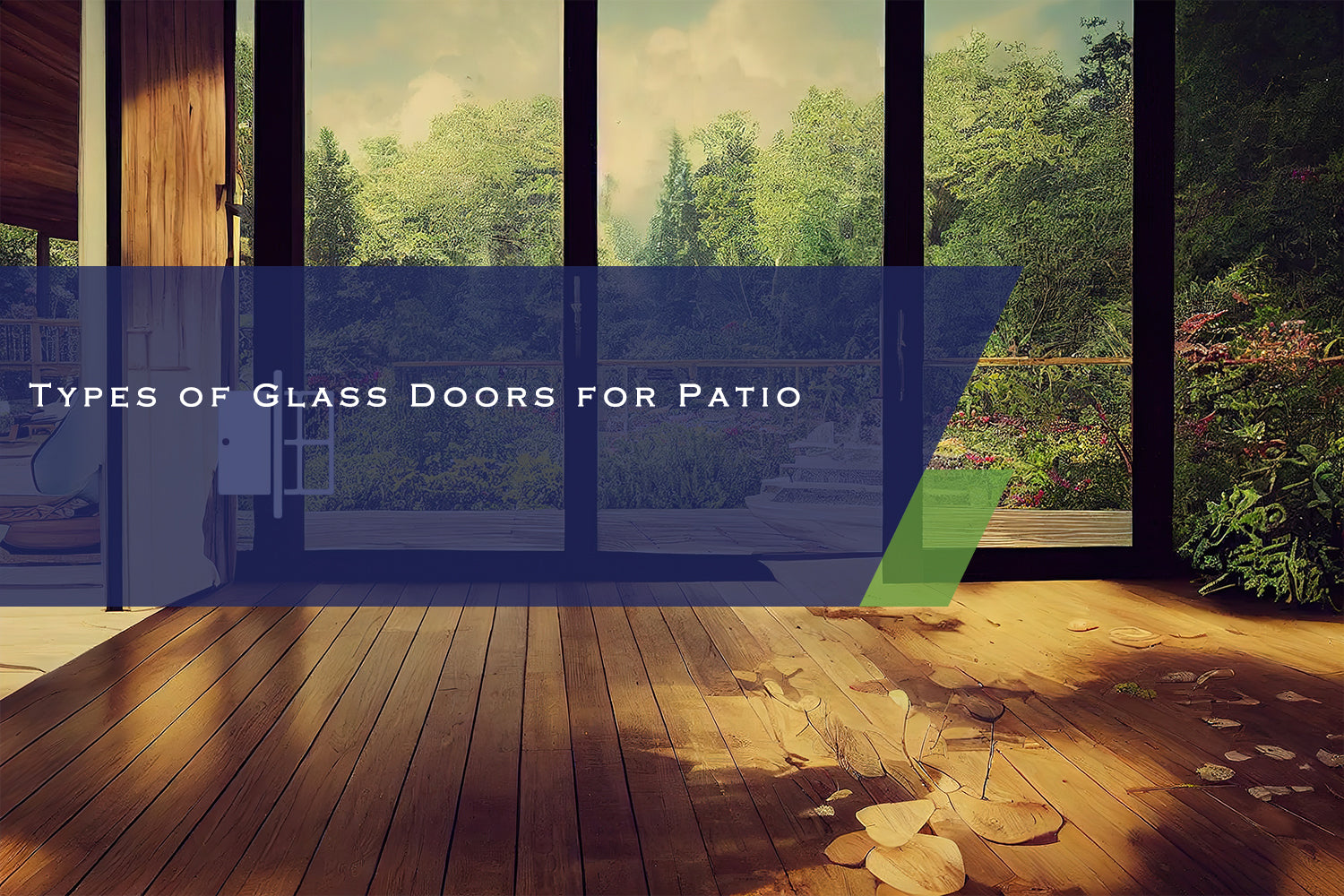 Types of Glass Doors for Patio