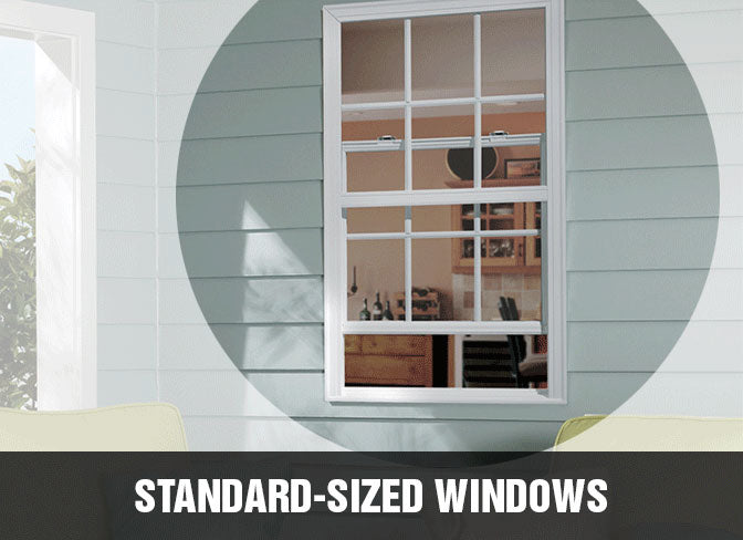 Why are 24x24 23.5x23.5 standard Size windows popular for replacement windows and new windows for homeowners?