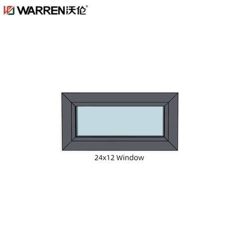 Warren 24x12 Tilt And Turn Aluminium Glass White Storefront Window Near Me
