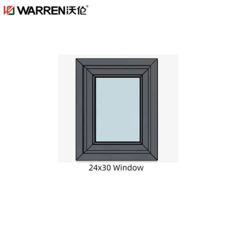 WDMA 24x30 Window Small Glass Window Casement Simple Window Design Aluminum Glass For Home