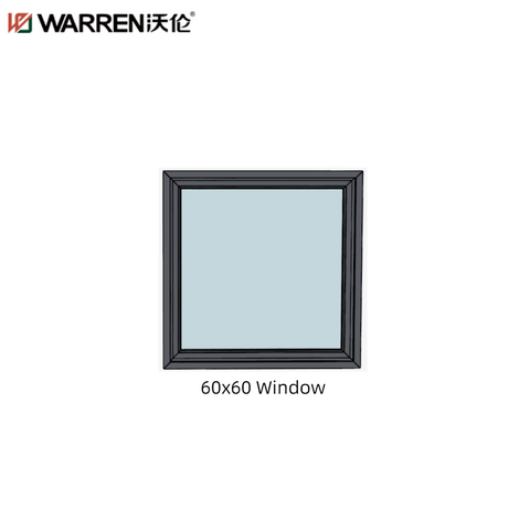 60x60 Casement Window Double Pane Hurricane Windows Glass Aluminum Frame Casement Window