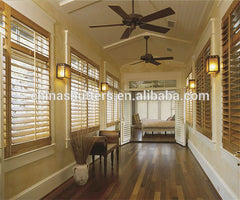 2.5" louvre patio door security shutters on China WDMA