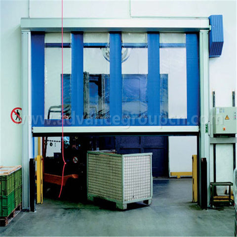 2019 Aluminium Spiral Insulated High Speed Rolling Shutter Door cost on China WDMA