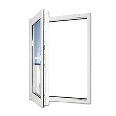 2019 Hotian pvc casement windows with mosquito on sale