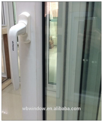 2019 new products popular patio white winterize sliding doors with grills on China WDMA