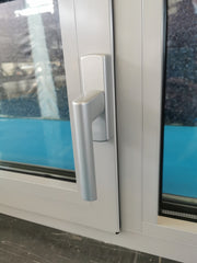 WDMA  European Style Standard Double Glass Aluminum Casement Window And Fixed Window With Screen