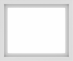 WDMA 36x30 (35.5 x 29.5 inch) Vinyl uPVC White Picture Window without Grids-1