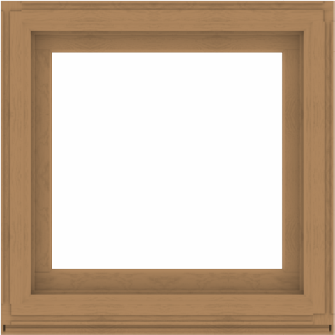 WDMA 36x36 (35.5 x 35.5 inch) Composite Wood Aluminum-Clad Picture Window without Grids-1