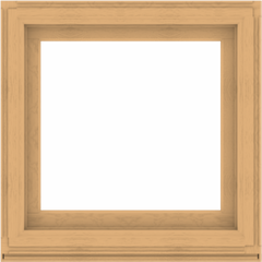 WDMA 36x36 (35.5 x 35.5 inch) Composite Wood Aluminum-Clad Picture Window without Grids-3