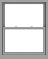 WDMA 44x54 (43.5 x 53.5 inch)  Aluminum Single Double Hung Window without Grids-1