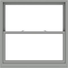 WDMA 54x54 (53.5 x 53.5 inch)  Aluminum Single Double Hung Window without Grids-1