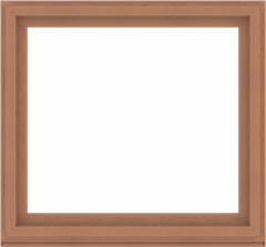 WDMA 56x52 (55.5 x 51.5 inch) Composite Wood Aluminum-Clad Picture Window without Grids-4
