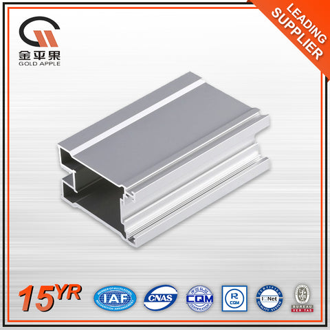 6000 series T4/T5/T6 electrophoresis slide and swing aluminum profile frame price for doors and windows on China WDMA