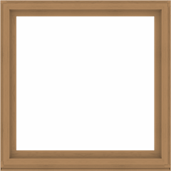 WDMA 60x60 (59.5 x 59.5 inch) Composite Wood Aluminum-Clad Picture Window without Grids-1