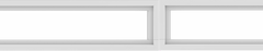 WDMA 90x18 (89.5 x 17.5 inch) Vinyl uPVC White Picture Window without Grids-1
