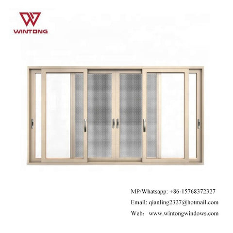 96x80 Accordion Insect Screen Door And Exterior Sliding Glass Doors For Apartment Sliding Door on China WDMA