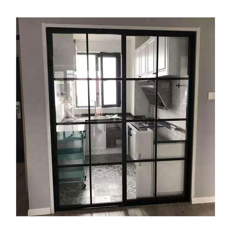96x80 Accordion Insect Screen Door And Exterior Sliding Glass Doors For Apartment Sliding Door on China WDMA