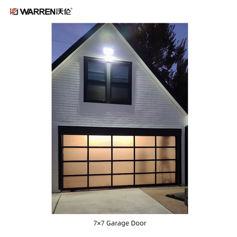Warren 7x7 Garage Door With Window Exterior Door For Home