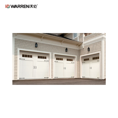 Warren 9x7 Aluminum Roll Up Garage Doors Double Garage Electric Door