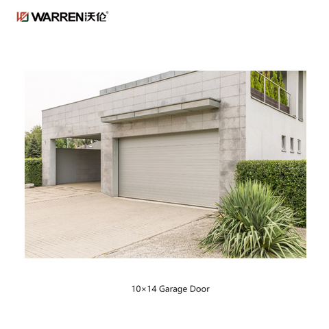 Warren 10x14 Black Single Car Garage Door Garage Glass Doors for Sale