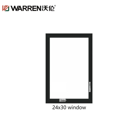 WDMA 24x20 Window Triple Glazed Flush Casement Windows Aluminium Flush Casement Windows