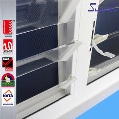 AU & NZ standard aluminium aluminium jalousie window frame colours on China WDMA