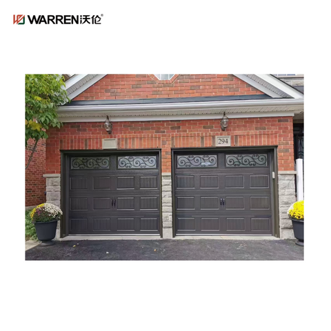 Warren 16x6 6 Aluminum Garage Door With Auto Roller Shutter Doors