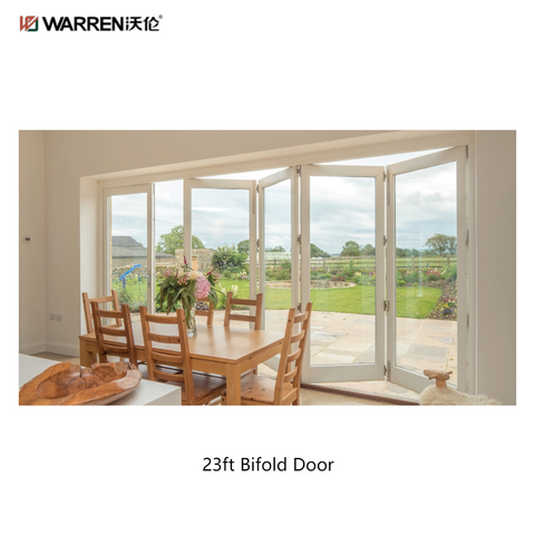 Warren 23ft Bifold Door Aluminum Folding Patio Glazed Doors