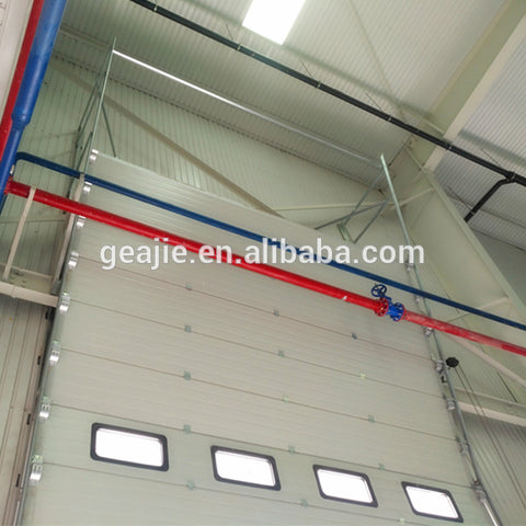 Air Tight Performance Aluminum Overhead Sectional Door With Maximum Sealing Effect on China WDMA on China WDMA