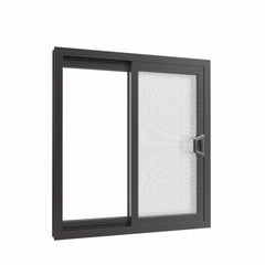 Aluminium Alloy Extrusion Profiles Double Glass Sliding Windows frame on China WDMA