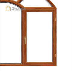 Aluminium Frame Tempered Glass Swing Window on China WDMA