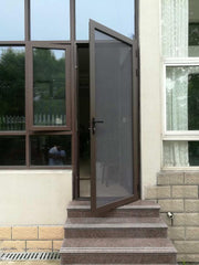 Aluminium casement security mosquito insect screen window with stainless steel diamond mesh on China WDMA