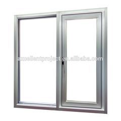 Aluminium casement window with door to door installation on China WDMA