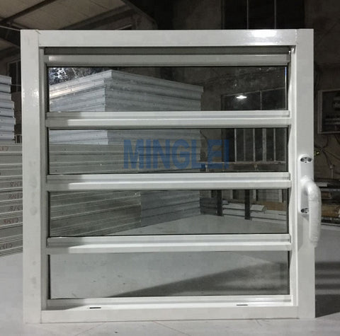 Aluminium glass louvers shutters jalousie window on China WDMA
