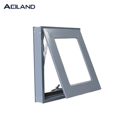 Aluminium light grey chain winder awning window high performance system design