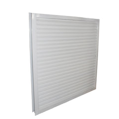 Aluminium louver blade shutter window/louver window with exhaust fan on China WDMA