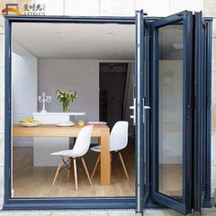 Aluminium patio doors uk double glazed 4 door bi fold doors on China WDMA