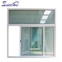 Aluminium profile translucent glass hurricane impact sliding windows for villa on China WDMA