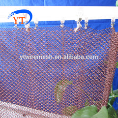 Aluminum Chain Link Curtain usded as doorway fly screen and room divider on China WDMA