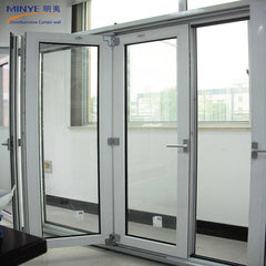Aluminum Folding Sliding Door Design/ Aluminum folding door /aluminum door price on China WDMA