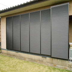 Aluminum Plantation Sliding Louver Cabinet Doors Aluminium Shutter Door For Balcony on China WDMA