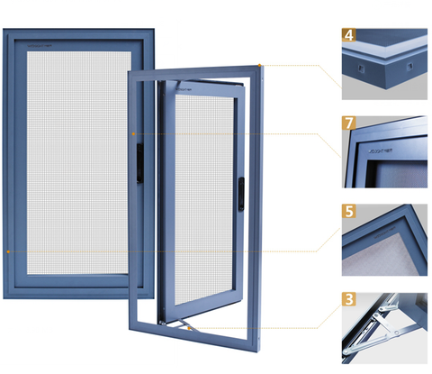 Aluminum Sliding Burglar Proof Window Grill Designs For Home on China WDMA