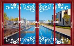 Aluminum Sliding Door With Double Or Tripple Track For Optional on China WDMA