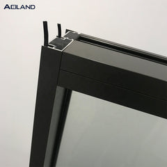 Aluminum frosted glass fixed windows and doors manufacturer on China WDMA
