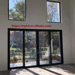 Aluminum lift-sliding doors fashionable design glass doors American standard thermally broken residential doors on China WDMA on China WDMA