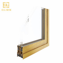 Aluminum profile window project supplier hurricane impact sound proof sliding wooden designs windows in pakistan houses on China WDMA
