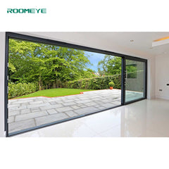 Aluminum three panel sliding door on China WDMA