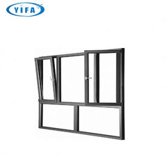 Aluminum tilt and turn window with inbuilt blinds on China WDMA