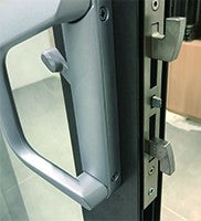 Aluminum white aluminium sliding doors on China WDMA